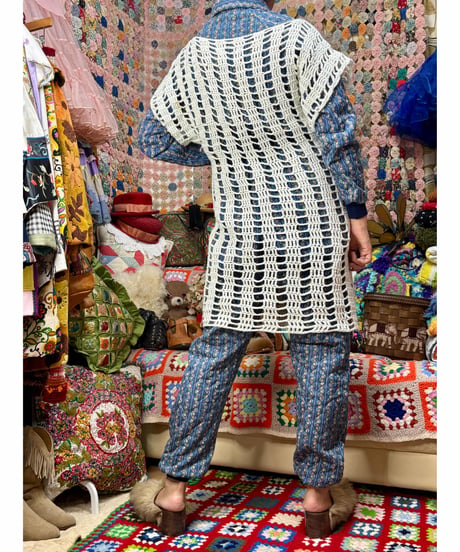 flower quilting jump suit