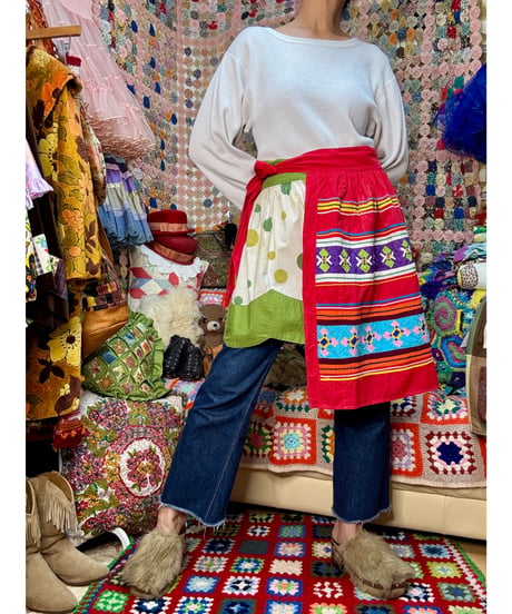 50-60s seminole patchwork apron