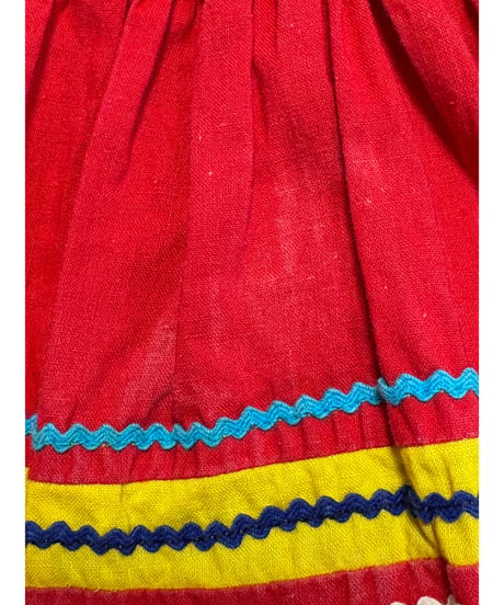 50-60s seminole patchwork apron