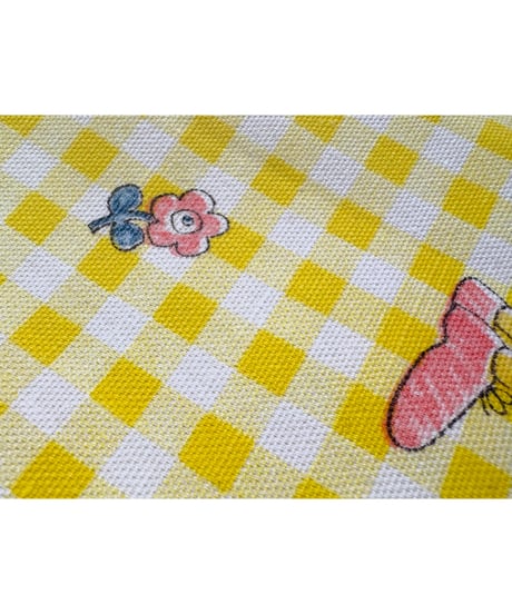 70s holly hobbie gingham dress