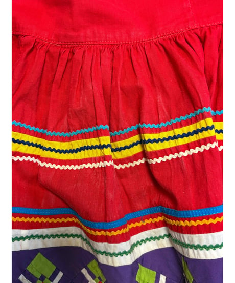 50-60s seminole patchwork apron