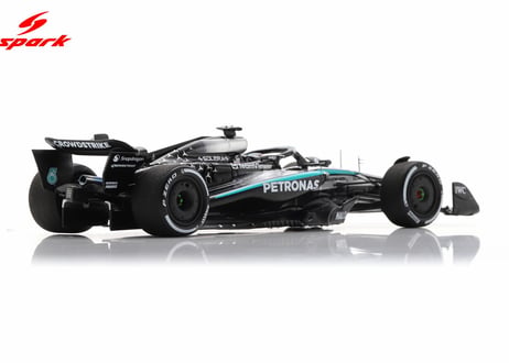 Spark 1/43 (S9670) Mercedes-AMG PETRONAS W16 #63 2nd Las Vegas GP 2025 George Russell 150th GP's