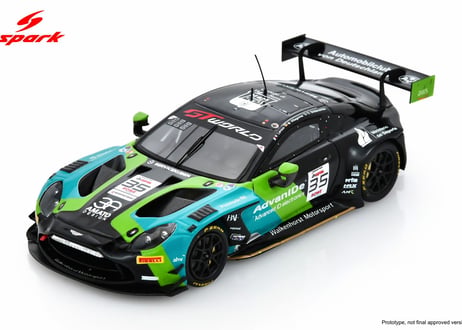 Spark 1/43 (SB858) Aston Martin Vantage AMR GT3 EVO #35 Walkenhorst Motorsport 24H Spa 2025