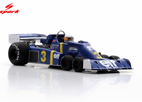 Spark 1/43 (S7305) Tyrrell P34 No.3 4th Belgium GP 1976 Jody Scheckter