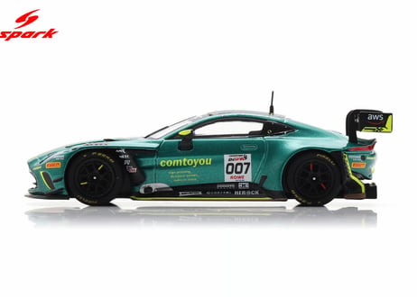 Spark 1/64 (64SPA2024)  Aston Martin Vantage AMR GT3 EVO #007 Comtoyou Racing Winner 24H Spa 2024