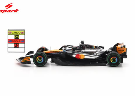 Spark 1/43 (S9597) McLaren MCL39 #81 McLaren Formula 1 Team 2nd British GP 2025 Oscar Piastri