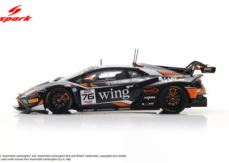 Spark 1/43 (SB860) Lamborghini Huracan GT3 EVO 2 #76 Barwell Motorsport 24H Spa 2025