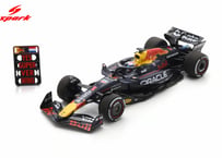 Spark 1/43 (S9677) Red Bull Racing RB21 #1 Winner Abu Dhabi GP 2025 Max Verstappen (with pit board)