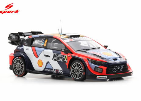 Spark 1/43 (S6908) Hyundai i20N Rally1 #8 Rally Monte Carlo 2025