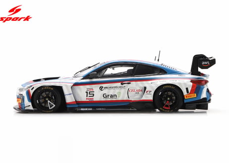 Spark 1/43 (SB864) BMW M4 GT3 EVO #15 BMW Italia Ceccato Racing 24H Spa 2025