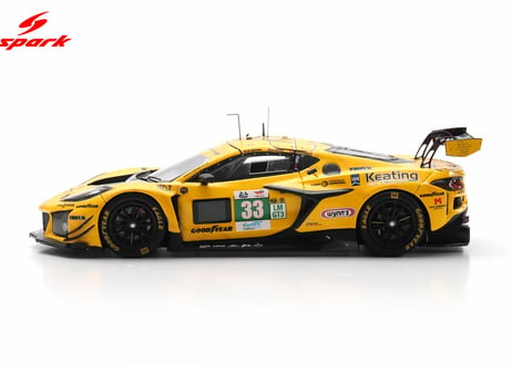 Spark 1/43 (S9301) Corvette Z06 LMGT3.R #81 TF SPORT 3rd LMGT3 class Le Mans 24H 2025