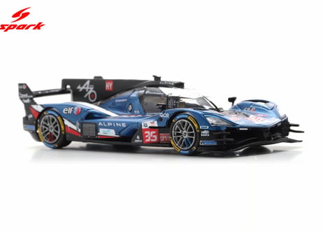 Spark 1/64 (64S065) Alpine A424 #35 ALPINE ENDURANCE TEAM 9th Le Mans 24H 2025
