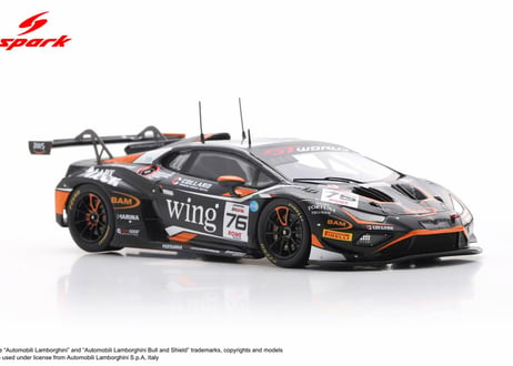 Spark 1/43 (SB860) Lamborghini Huracan GT3 EVO 2 #76 Barwell Motorsport 24H Spa 2025