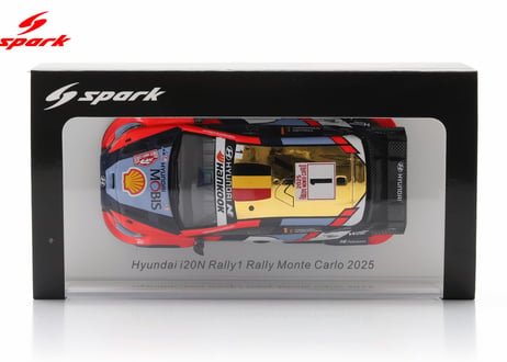 Spark 1/43 (S6909) Hyundai i20N Rally1 #1 Rally Monte Carlo 2025