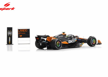 Spark 1/43 (S9678) McLaren MCL39 #4 3rd Abu Dhabi GP 2025 World Champion