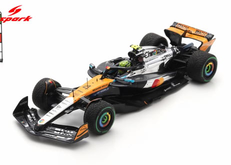 Spark 1/43 (S9596) McLaren MCL39 #4 McLaren Formula 1 Team Winner British GP 2025 Lando Norris
