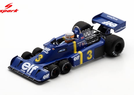Spark 1/43 (S7306) Tyrrell P34 #3 Winner Sweden GP 1976 Jody Scheckter