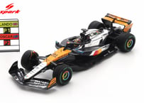 Spark 1/43 (S9597) McLaren MCL39 #81 McLaren Formula 1 Team 2nd British GP 2025 Oscar Piastri