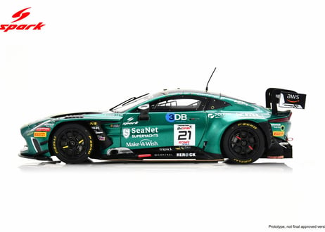 Spark 1/43 (SB867) Aston Martin Vantage AMR GT3 EVO #21 Comtoyou Racing 24H Spa 2025