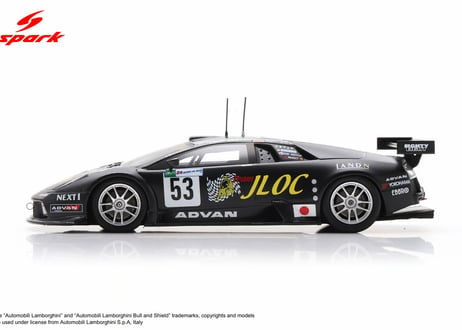 Spark 1/43 (S9601) Lamborghini Murcielago R-GT LM #53 JLOC ISAO NORITAKE 24H Le Mans 2007