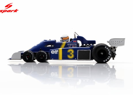 Spark 1/43 (S7305) Tyrrell P34 No.3 4th Belgium GP 1976 Jody Scheckter