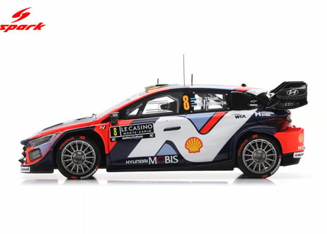 Spark 1/43 (S6908) Hyundai i20N Rally1 #8 Rally Monte Carlo 2025