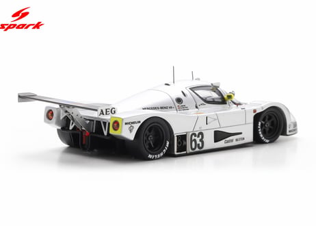 Spark 1/43 (43LM89) Sauber C9 #63 Winner Le Mans 1989