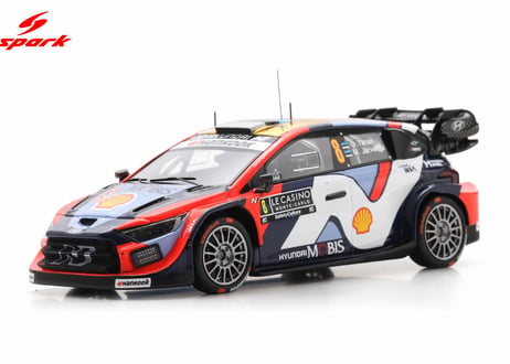 Spark 1/43 (S6908) Hyundai i20N Rally1 #8 Rally Monte Carlo 2025