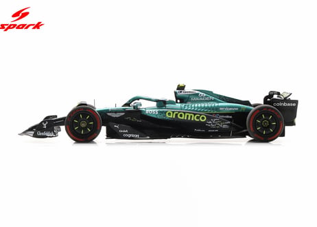 Spark 1/43 (S9648) Aston Martin AMR25 #14 Aston Martin Aramco F1 Team US GP 2025 Fernando Alonso
