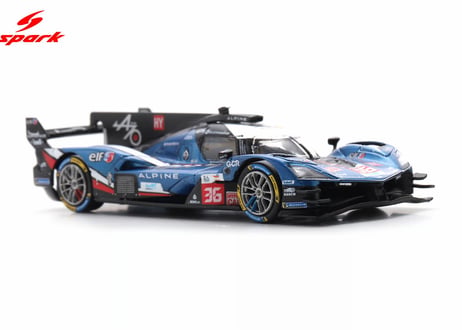 Spark 1/64 (64S066) Alpine A424 #36 ALPINE ENDURANCE TEAM 10th Le Mans 24H 2025