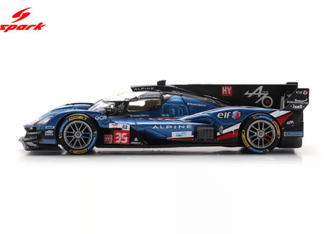 Spark 1/64 (64S065) Alpine A424 #35 ALPINE ENDURANCE TEAM 9th Le Mans 24H 2025