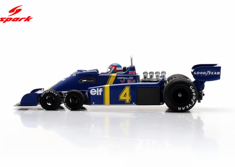 Spark 1/43 (S7307) Tyrrell P34 #4 2nd Sweden GP 1976 Patrick Depailler
