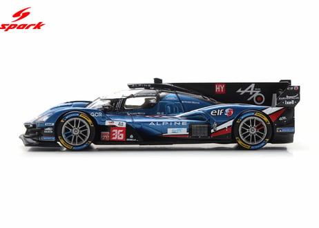 Spark 1/64 (64S066) Alpine A424 #36 ALPINE ENDURANCE TEAM 10th Le Mans 24H 2025