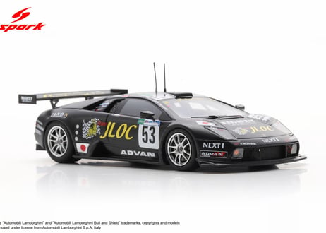 Spark 1/43 (S9601) Lamborghini Murcielago R-GT LM #53 JLOC ISAO NORITAKE 24H Le Mans 2007