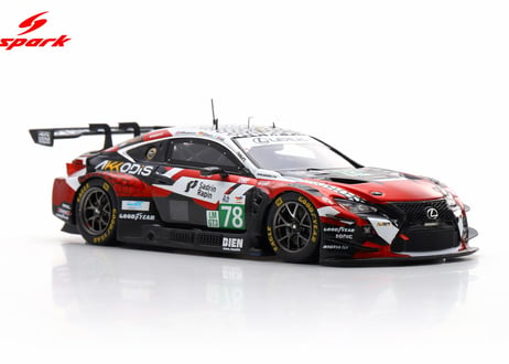Spark 1/43 (S9300) Lexus RC F LMGT3 #78 AKKODIS ASP TEAM Le Mans 24H 2025