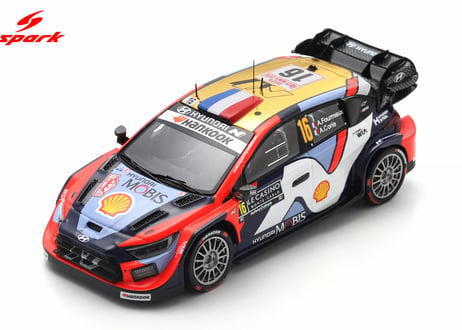 Spark 1/43 (S6907) Hyundai i20N Rally1 #16 3rd Rally Monte Carlo 2025