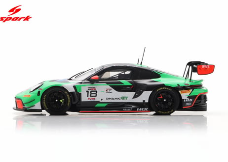 Spark 1/43 (SB865) Porsche 911 GT3 R (992) #18 Dinamic GT 24H Spa 2025