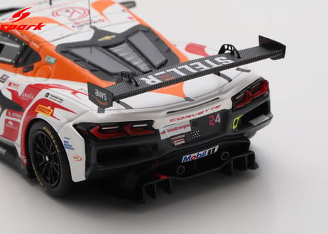 Spark 1/43 (SB861) Chevrolet Corvette Z06 GT3 R #24 Steller Motorsport 24H Spa 2025