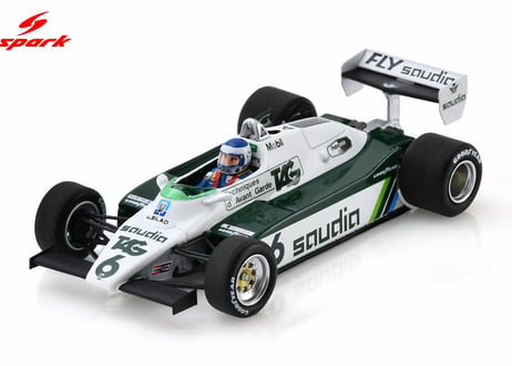 Spark 1/43 (S7498) Williams FW08 #6 Winner Swiss GP 1982 Keke Rosberg