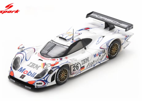Spark 1/43 (43LM98) Porsche 911 Gt1 #26 Winner Le Mans 1998