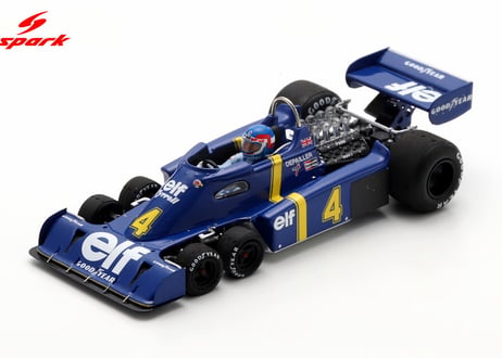 Spark 1/43 (S7307) Tyrrell P34 #4 2nd Sweden GP 1976 Patrick Depailler