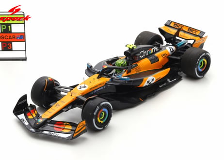Spark 1/43 (S9622) McLaren MCL39 #4 McLaren Formula 1 Team Winner Monaco GP 2025 Lando Norris