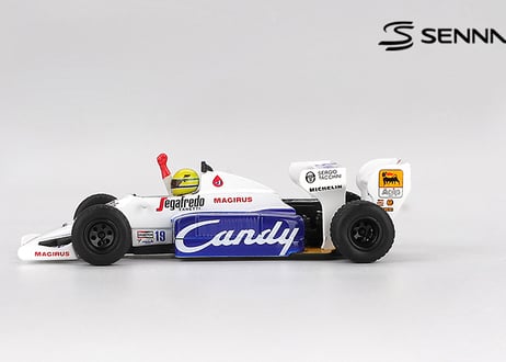 MINI GT 1/64 (MGT01118-L) Toleman TG184 #19 Ayrton Senna 1984 Monaco GP 2nd Place