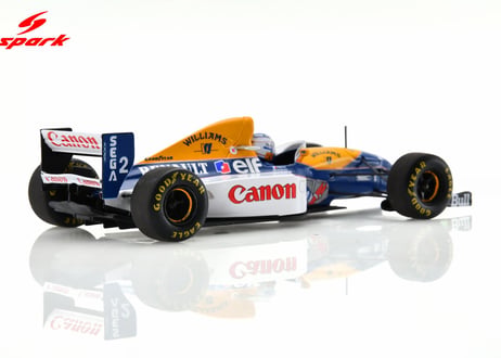 Spark 1/43 (S7476) Williams FW15C #2 Winner French GP 1993 Alain Prost