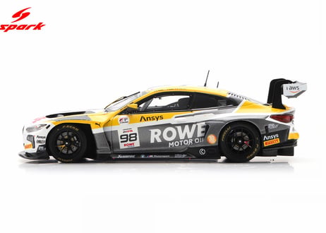 Spark 1/43 (SB851)  BMW M4 GT3 EVO #98 Rowe Racing 5th 24H Spa 2025