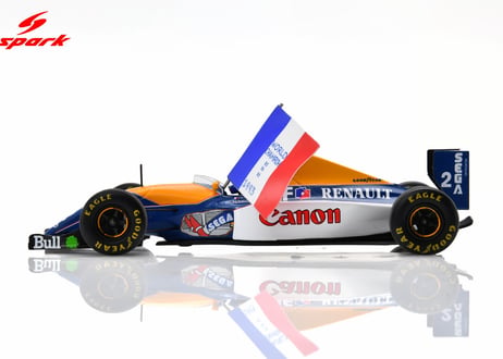 Spark 1/43 (S7477) Williams FW15C #2 2nd Portugal GP 1993 Alain Prost