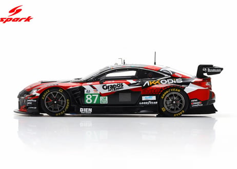 Spark 1/43 (S9303) Lexus RC F LMGT3 #87 AKKODIS ASP TEAM Le Mans 24H 2025