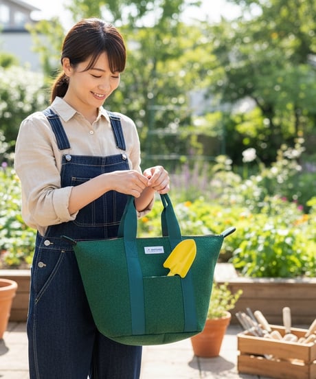 NEWAgriPoucher®︎コンポスト　ファスナーカラー（オレンジ）