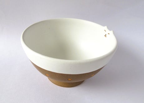 Ki:Ki工房 山下宏樹　カフェオレボウル ドットねこ