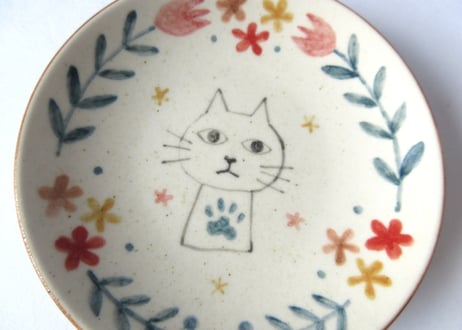 Ki:Ki工房 山下マキコ　ねこの小皿①②